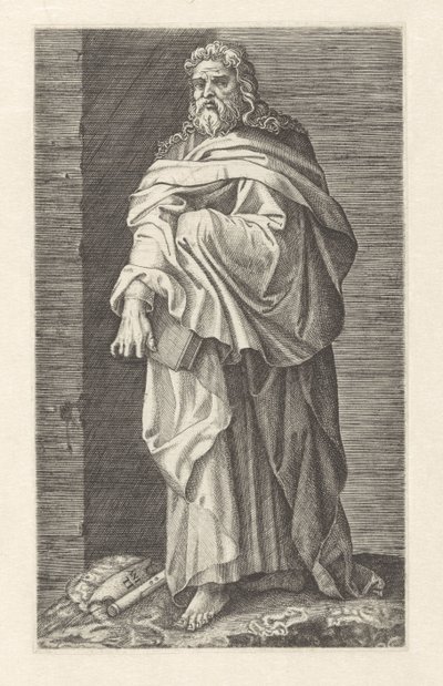Matthias (Christus en twaalf apostelen) door Anonymous
