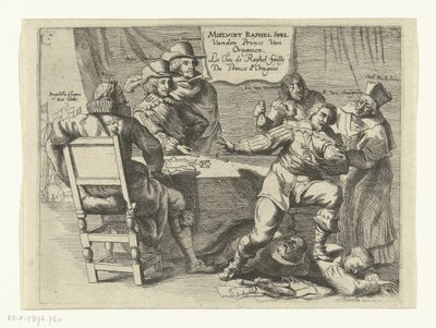 Mislukt spel om Schenckenschans, 1635-1636 door Anonymous