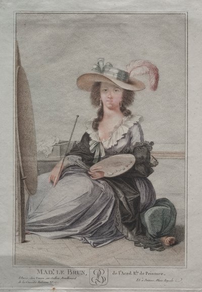 Mme Vigée Lebrun door Anonymous