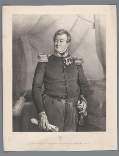Muller. Generaal Majoor, Opperbevelhebber van Gorichem en onderhoorige sterkten door Anonymous