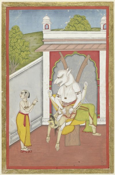 Narasimha (de man-leeuw incarnatie van Vishnu) door Anonymous