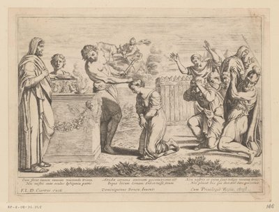 Offer van Iphigeneia door Anonymous