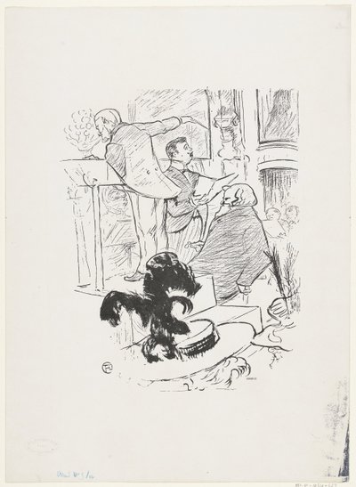 Opera Francoise de Rimini in theater de Opéra in Parijs door Anonymous