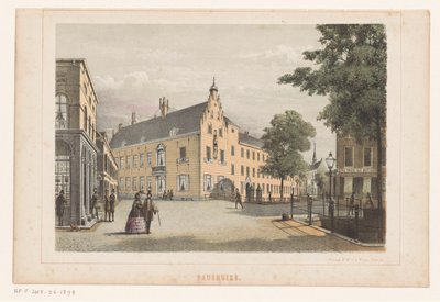 Paushuize te Utrecht door Anonymous