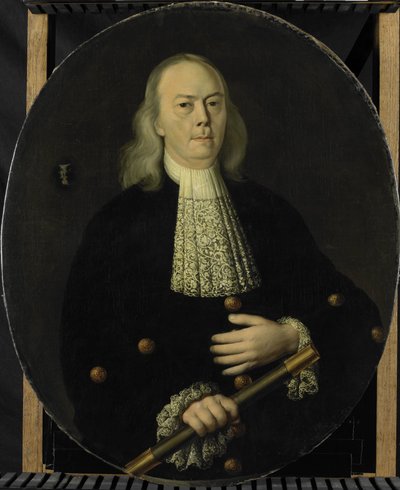 Portret van Abraham van Riebeeck (1653-1713) door Anonymous