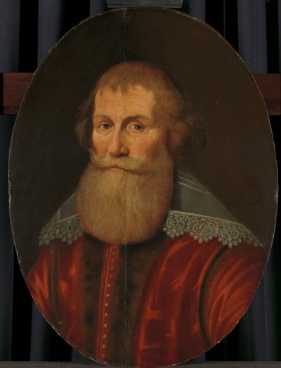 Portret van Cornelis Haga (1578-1654) door Anonymous