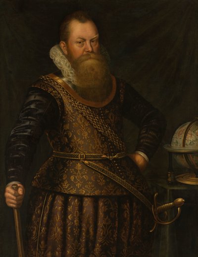Portret van Frederik Houtman (1571-1627) door Anonymous