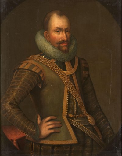 Portret van Gerard Reynst, Gouverneur-Generaal van Nederlands-Indië door Anonymous
