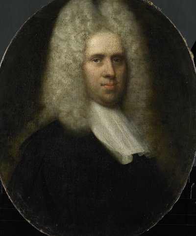 Portret van Johan Arnold Zoutman, echtgenoot van Anna Margaretha van Petcum door Anonymous
