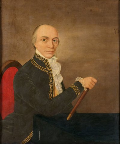 Portret van Johannes Siberg, Gouverneur-Generaal van Nederlands-Indië door Anonymous