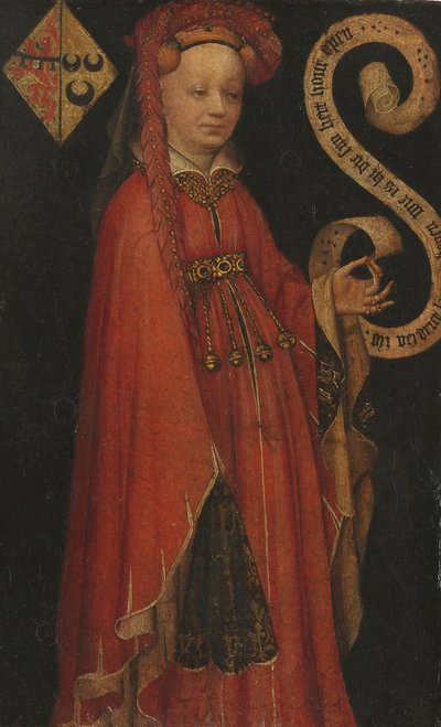 Portret van Lysbeth van Duvenvoorde door Anonymous