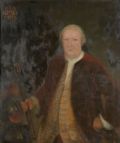 Portret van Petrus Albertus van der Parra, gouverneur-generaal van de VOC door Anonymous