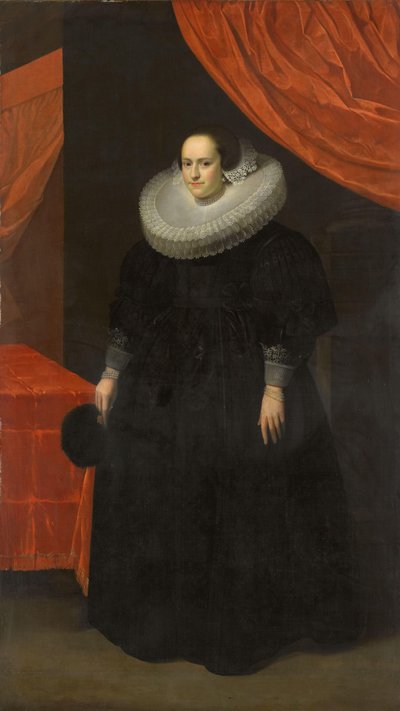 Portret van Suzanna Moor (1608-57) door Anonymous