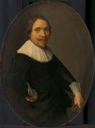 Portret van Willem van Oldenbarneveldt, Heer van Stoutenburg, Cavaleriekapitein in Spaanse en Nederlandse dienst door Anonymous