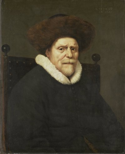 Portret van een man door Anonymous