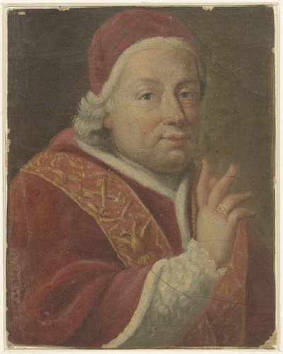 Portret van een paus door Anonymous