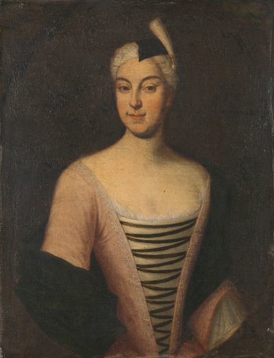 Portret van een vrouw door Anonymous