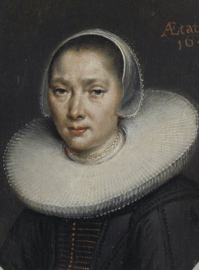 Portret van een vrouw door Anonymous
