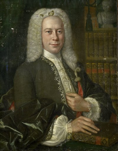 Portret van een historicus door Anonymous