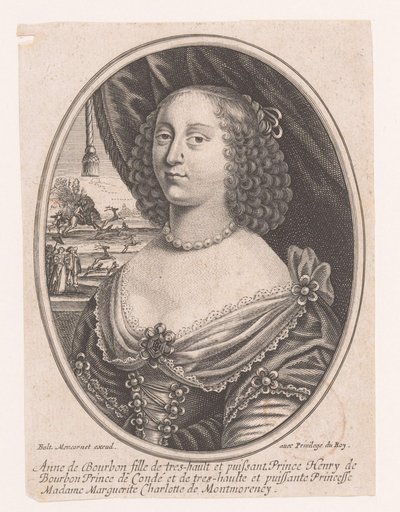 Portret van Anna Genoveva van Bourbon-Condé door Anonymous