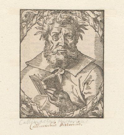 Portret van Callimachus door Anonymous