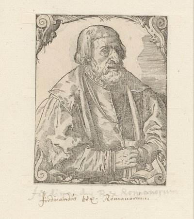 Portret van Ferdinand I van Habsburg door Anonymous
