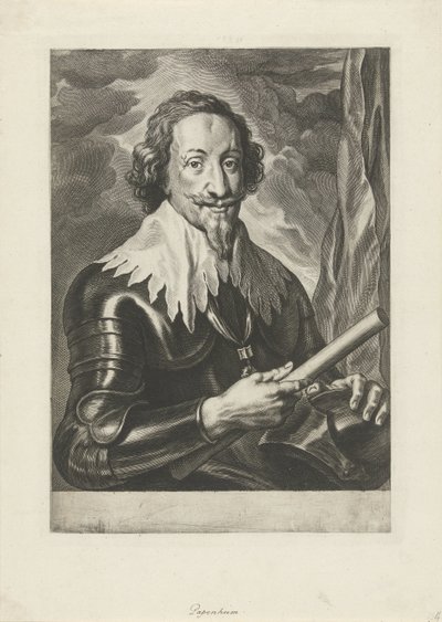Portret van Gottfried Heinrich, graaf van Pappenheim door Anonymous