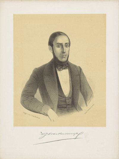 Portret van Karel Johan Reinier van Harderwijk door Anonymous