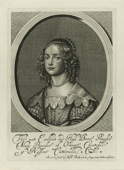 Portret van Maria Henrietta Stuart door Anonymous