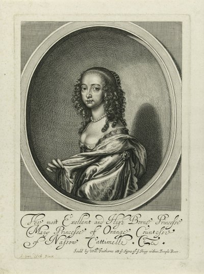 Portret van Maria Henrietta Stuart door Anonymous