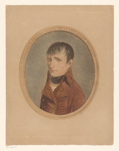 Portret van Napoleon I Bonaparte, keizer de Fransen door Anonymous