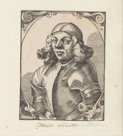 Portret van Piero di Lorenzo de