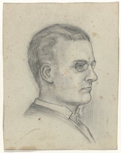 Portret van R.J. Boers door Anonymous