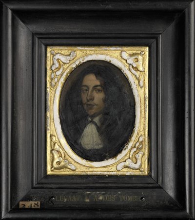 Portret van een jonge man door Anonymous