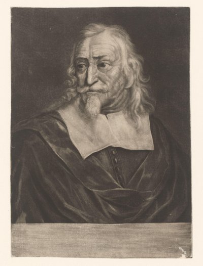 Portret van een onbekende man door Anonymous