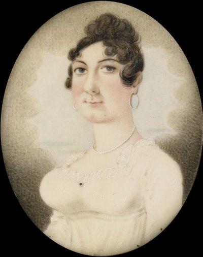 Portret van een vrouw door Anonymous