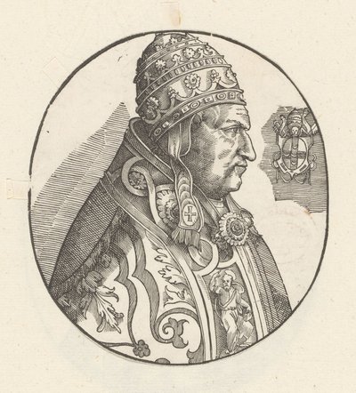 Portret van paus Pius II door Anonymous