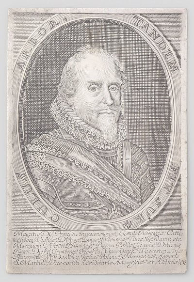 Portret van prins Maurits van Nassau door Anonymous