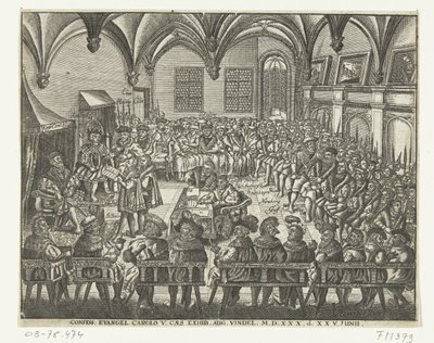 Rijksdag van Augsburg, 1530 door Anonymous