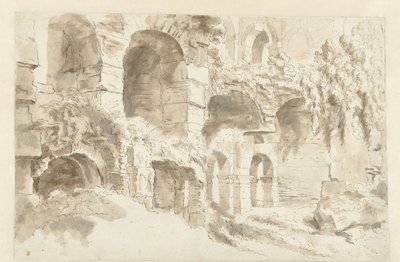 Romeinse ruïne door Anonymous