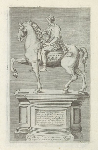Ruiterstandbeeld van Marcus Aurelius door Anonymous
