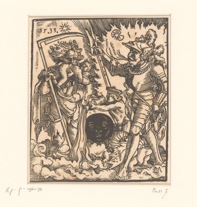 Saturnus en Mars door Anonymous