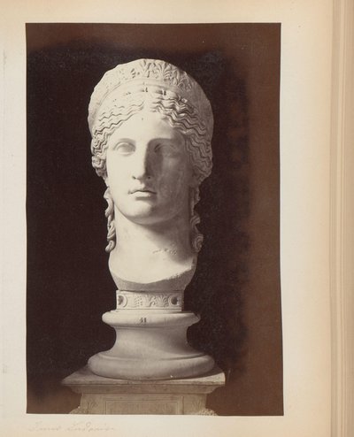 Sculptuur Juno Ludovisi in het Palazzo Altemps te Rome, Italië door Anonymous