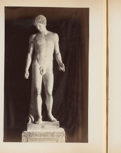 Sculptuur van Antinoüs in de Capitolijnse Musea te Rome, Italië door Anonymous