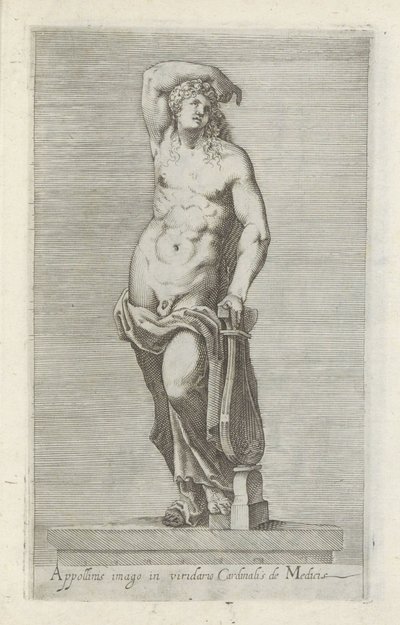 Sculptuur van Apollo door Anonymous