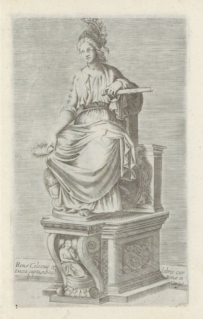 Sculptuur van Roma door Anonymous