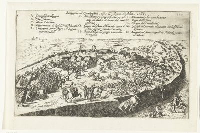 Slag bij Jemmingen, 1568 door Anonymous