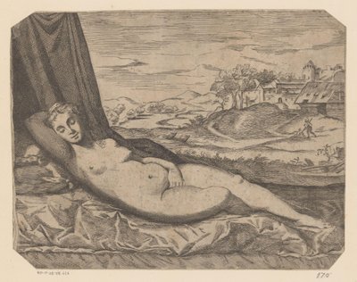 Slapende Venus door Anonymous