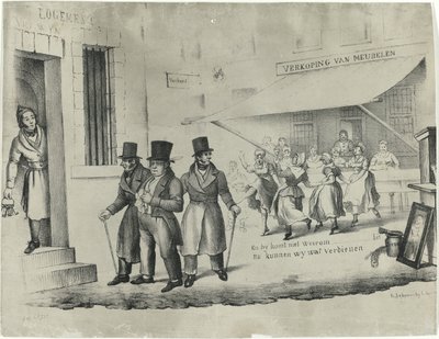Spotprent op C. Seyn, 1838-1839 door Anonymous