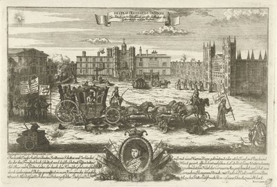 Spotprent op de Engelse pretendent Charles Edward Stuart, 1745 door Anonymous